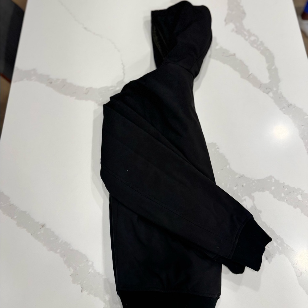 Tommy Hilfiger Black Hooded Bomber Jacket - Picture 11 of 12